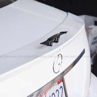  2PCS Car Mini Spoiler Wing Cool Car Decoration for  Tail,Universal 6.7 Inch Rear Spoiler Wing,Car Mods Carbon Fiber Auto  Exterior Accessories (Black/2pcs) : Automotive