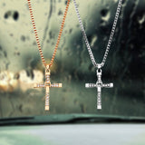 High Quality Christian Cross Car Rearview Mirror Hanging Ornaments Car-styling Auto Interior Accessories Pendant