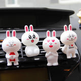 Cute Rabbit Decoration Air Freshener Auto Interior Perfume Flavor Clip Car Accessories