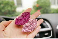 Load image into Gallery viewer, Fashion Diamond Pearl Bow Flower Car Styling Air Freshener Perfume For Car Air Condition Vent Smell Accessories Decoration
