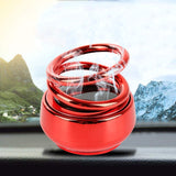 Fashion Solar Auto Rotating Car Perfume Air Freshener Fragrance for Auto Accessories or Home Decoration Ornament