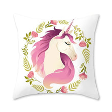 Load image into Gallery viewer, Unicorn Cushion Cover 45x45cm Unicorn Pillow Case