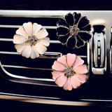 Car Air Freshener Ornament Daisy Flower Perfume Clip Automobiles Decoration Accessories Gift