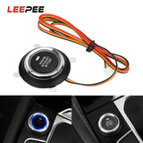 12V Safe Car Engine Start Stop Push Button Keyless Entry Ignition Starter Switch LED Light for Auto Replacement