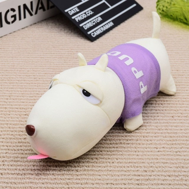 1pc Cute Dog Air Fresher Interior Deodorant Plush  Charcoal Bamboo Bag Car Decoration