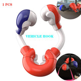 Cute Boxing Cartoon Vehicle Rear Seat Hook Car Seat Back Holder Hidden Creative Portable Hanger of Car Accessories Car Interior Decoration