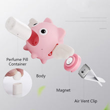 Load image into Gallery viewer, Shaking Wings Angel Piggy Vent Clip Car Air Freshener Scent Auto Decor Toys Car Accessories Interior